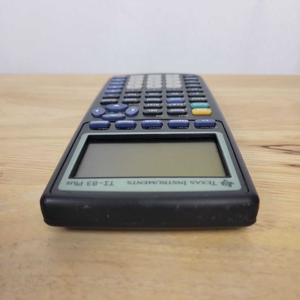 Texas Instruments TI-83 Plus Graphing Calculator Tested Works Case Included - Picture 7 of 13
